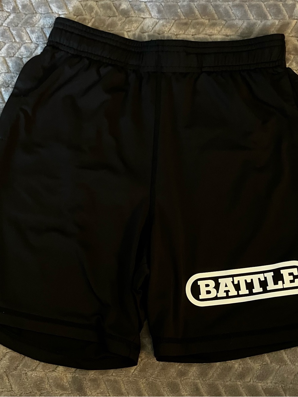 Black Men's Athletic Shorts